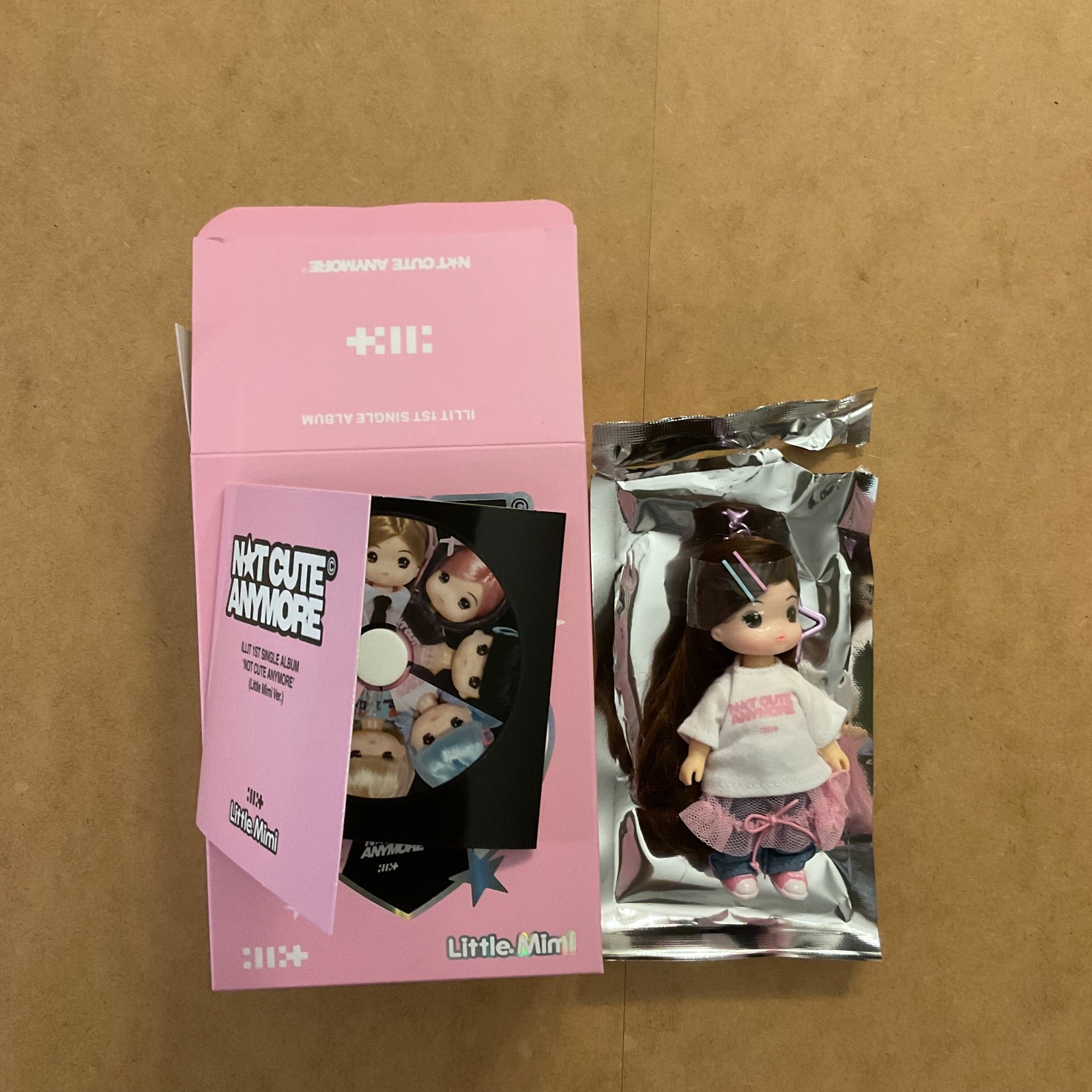 ILLIT `NOT CUTE ANYMORE` Little Mimi Doll Keychain Sealed,Unsealed [US Shipping]