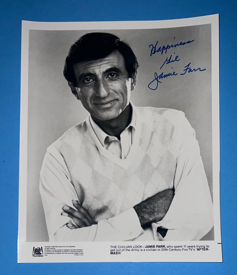 JAMIE FARR ~ Signed/Autographed 8×10 Promotional Photo ~ No COA