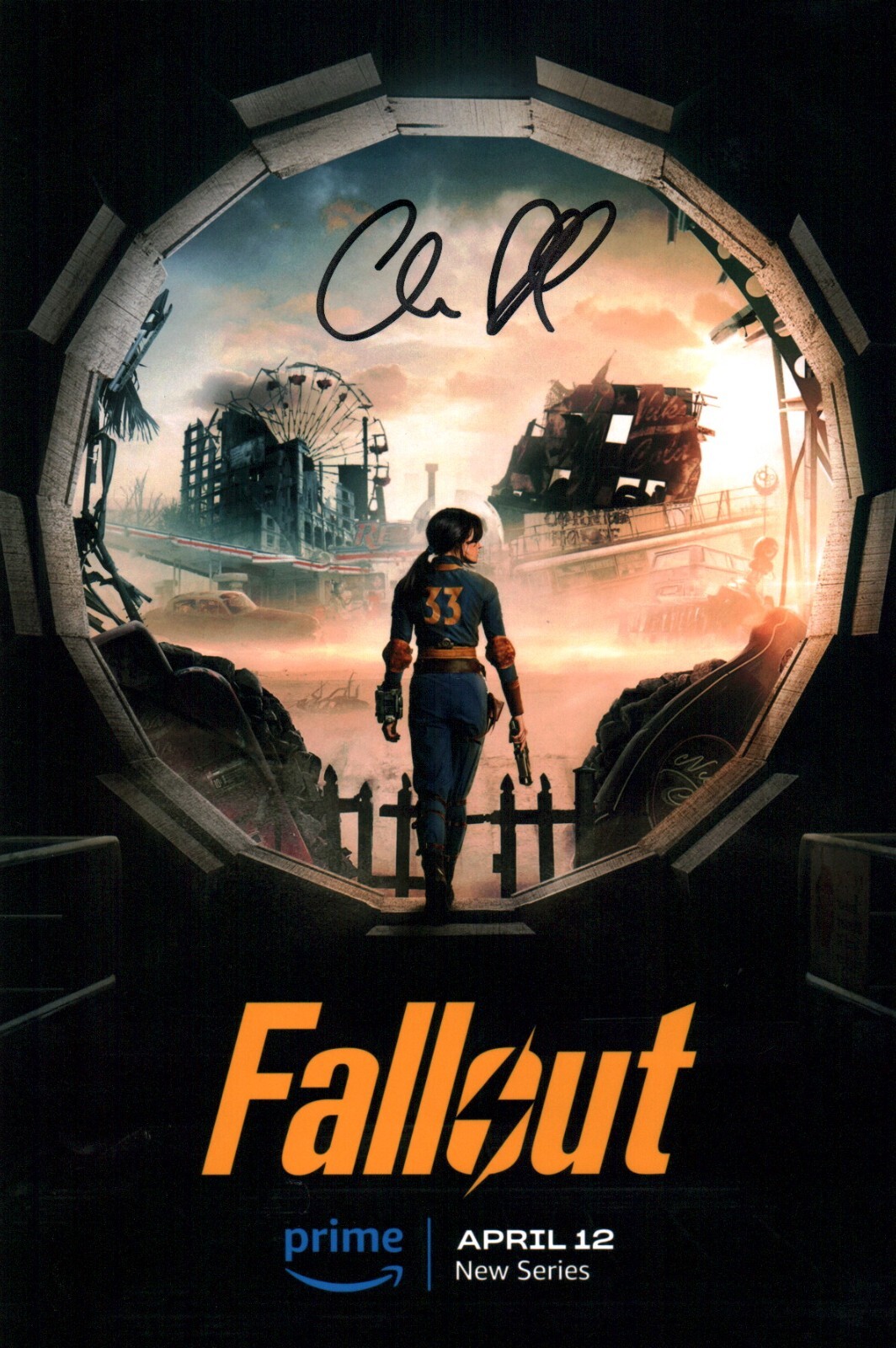 Chris Parnell Fallout 8×12 Photo Signed Autograph JSA Certified Autograph