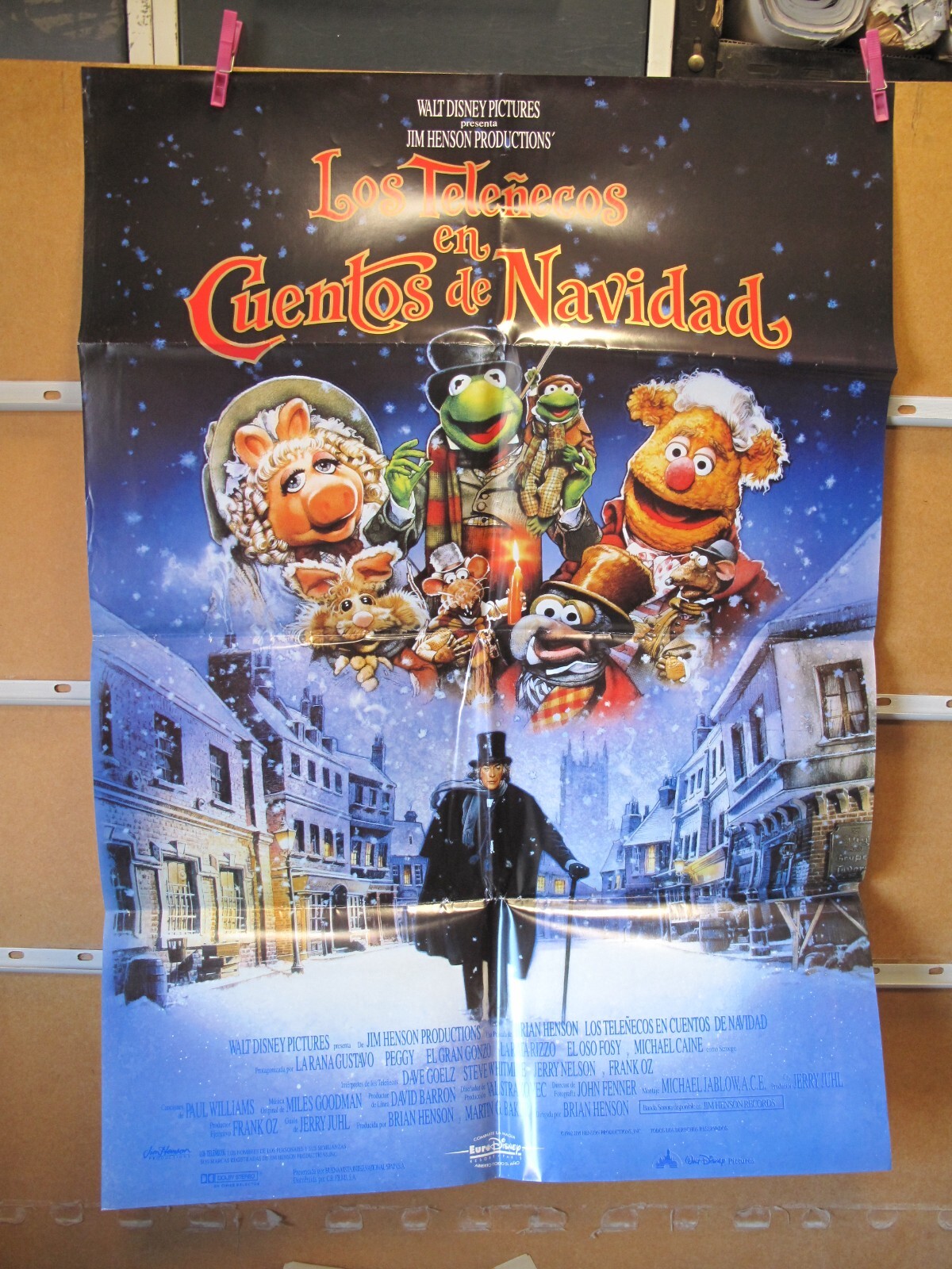 A10633 LOS TELEÑECOS EN CUENTOS DE NAVIDAD Brian Henson con The Muppets, Kermit