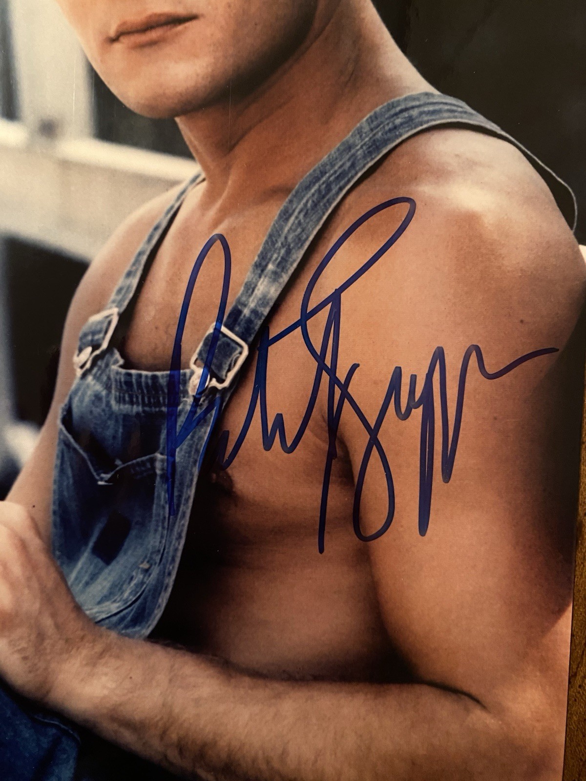 Patrick Swayze Signed Autographed Photo With COA Red Dawn The Outsiders Ghost