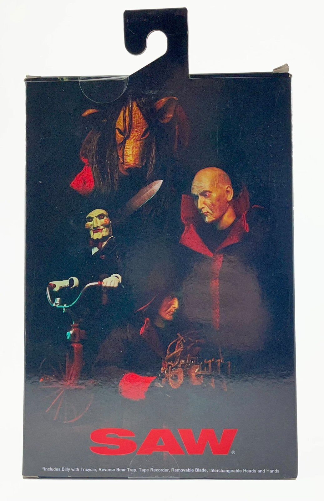 Tobin Bell Signed SAW Ultimate Jigsaw NECA Figure Authentic Autograph JSA COA