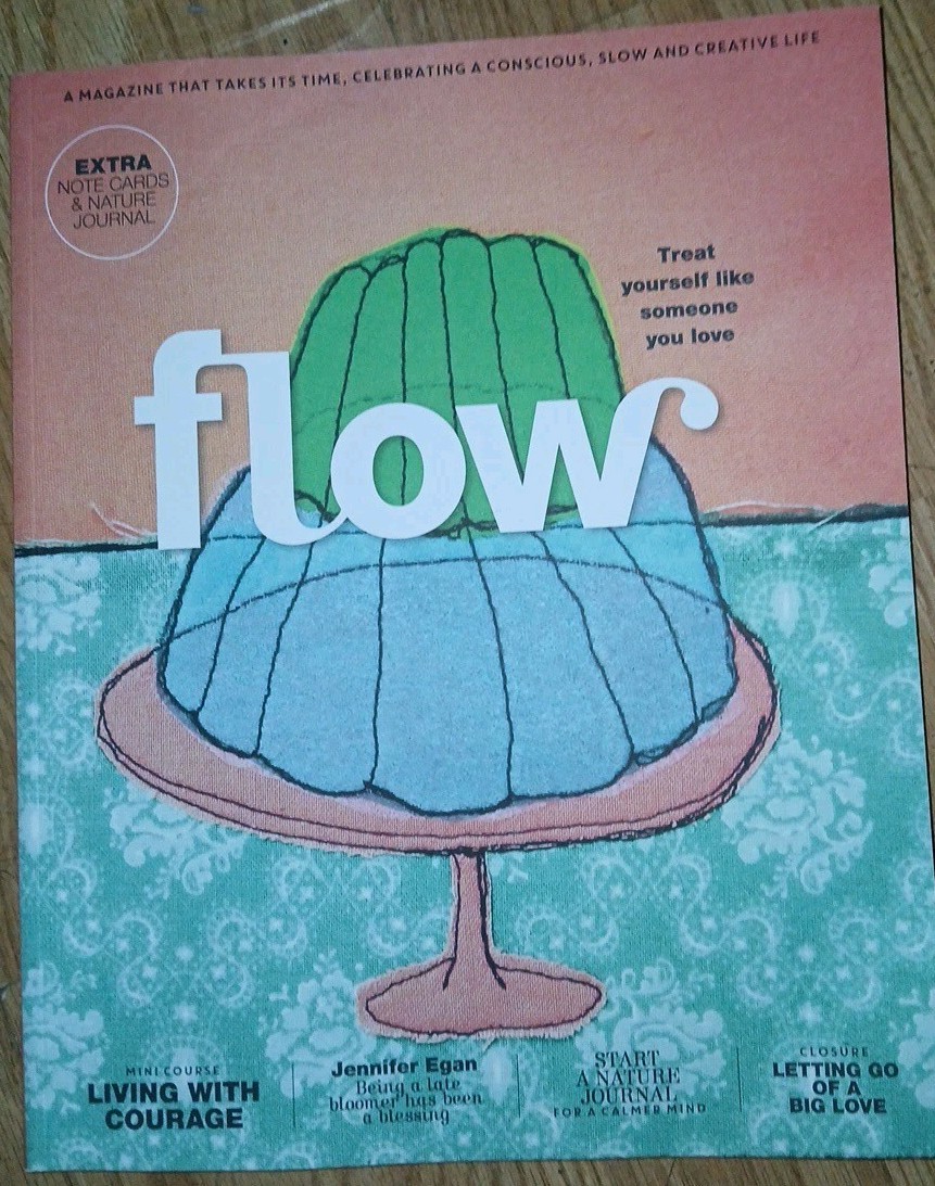 FLOW MAGAZINE ISSUE 43 Note Cards & Nature Journal, Creative Life Fast Shipping