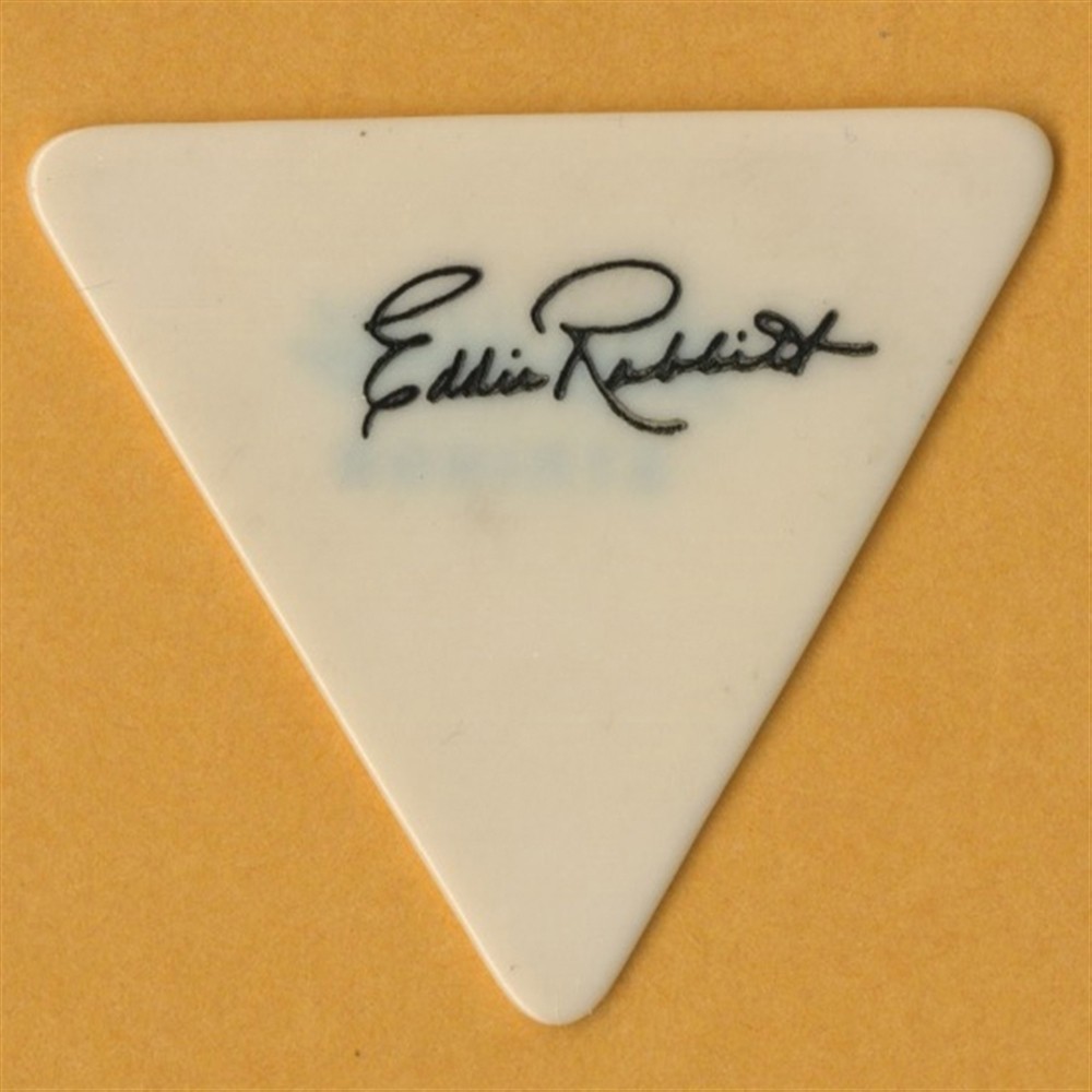 Eddie Rabbitt 1980’s concert tour vintage collectible signature Guitar Pick