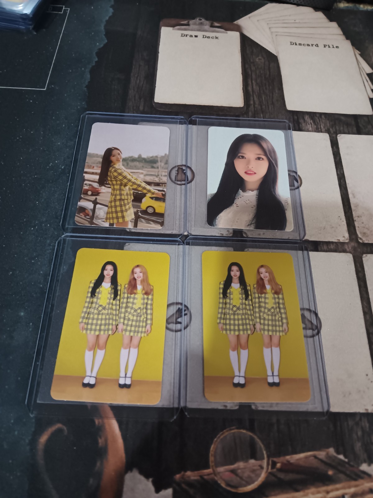 loona solo pre debut album first press photocards used good condition usa seller