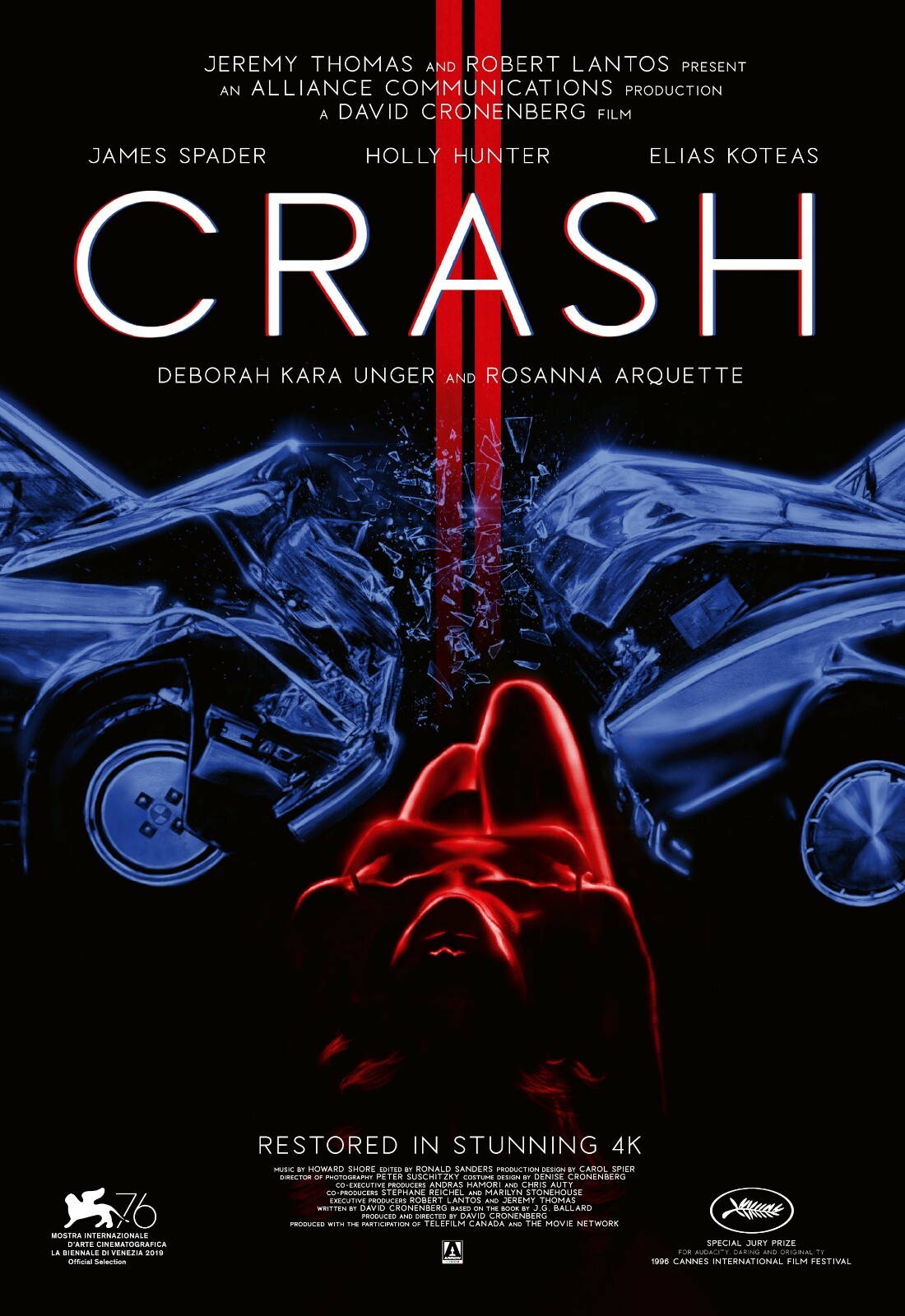 Crash movie poster (b) – 11 x 17 inches – David Cronenberg