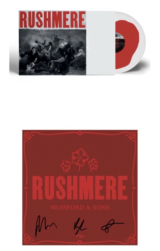 Mumford and Sons 🇬🇧 SIGNED AUTOGRAPHED RUSHMERE Monochrome LP Vinyl Exclusive