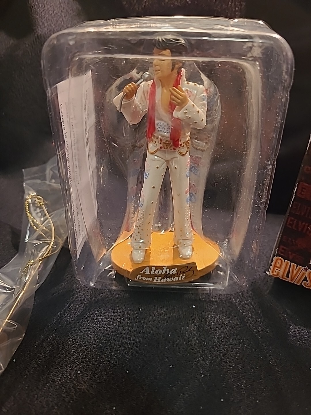 ELVIS PRESLEY TREVCO ALOHA FROM HAWAII CHRISTMAS ORNAMENT