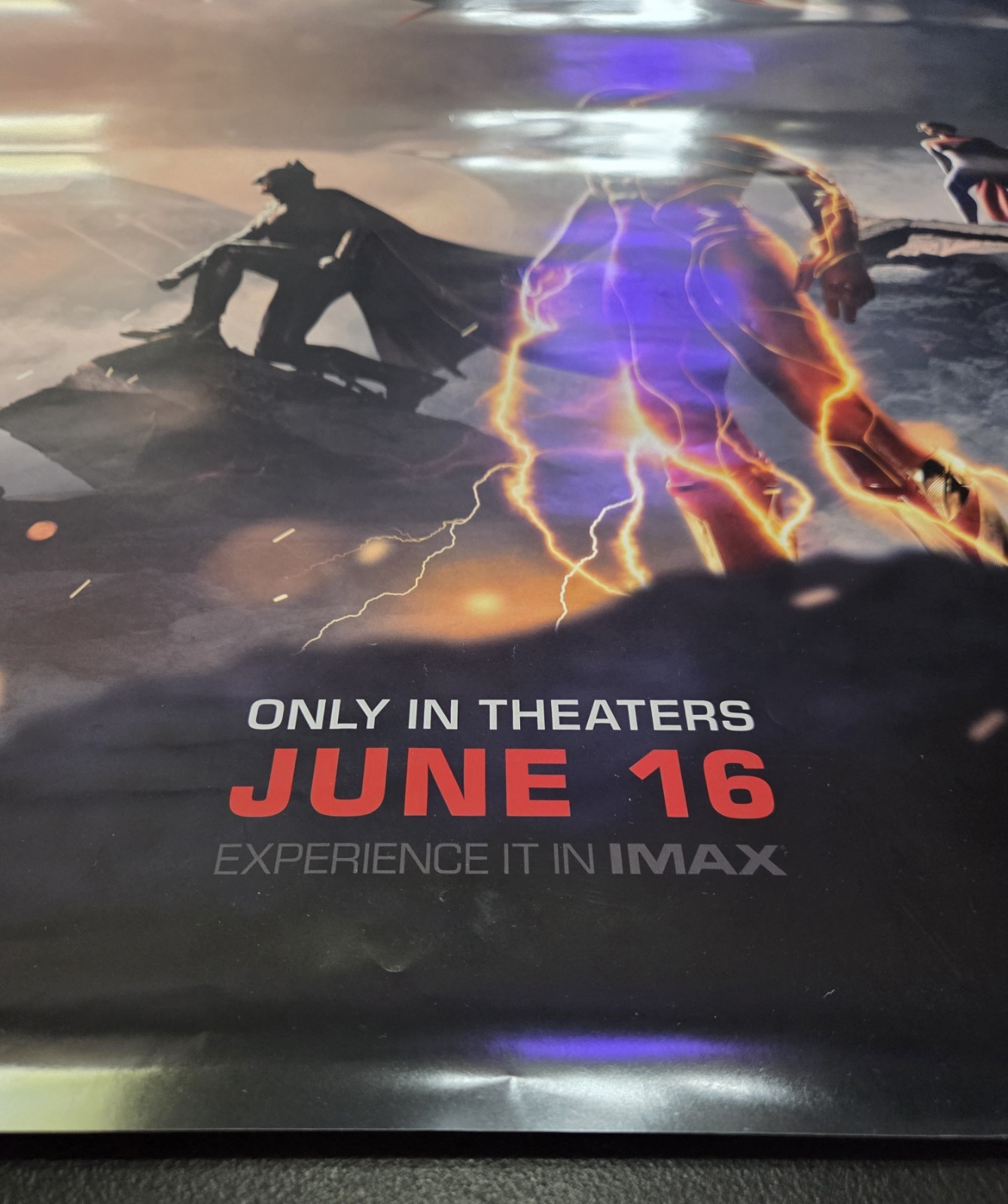 THE FLASH Worlds Collide Orginal D/S 27×40 Poster 2023
