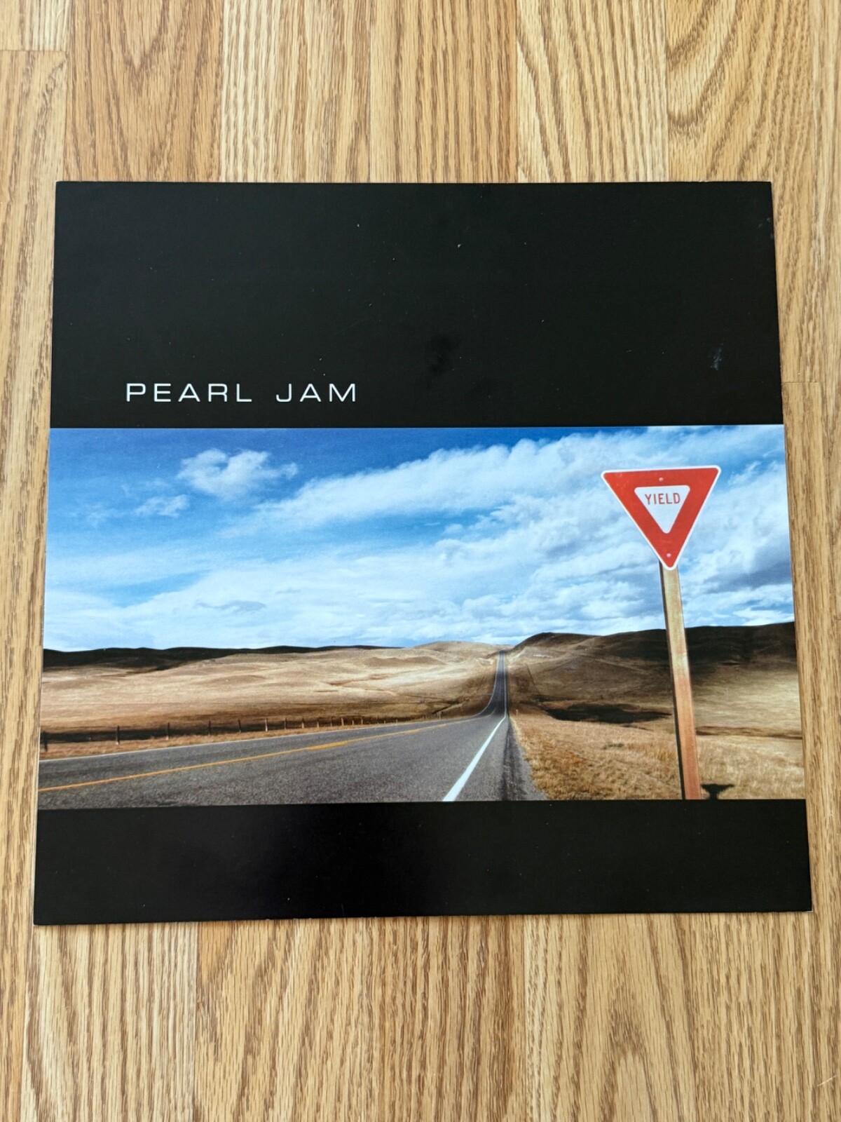 Original 2 Sided Yield Pearl Jam Poster from 1997 Sony Music Entertainment Inc