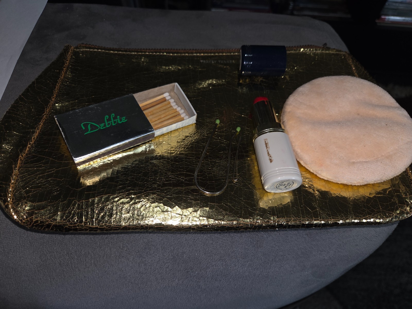 Debbie Reynolds Owned Worn Evening Purse & Contents from Her Son COA Todd Fisher