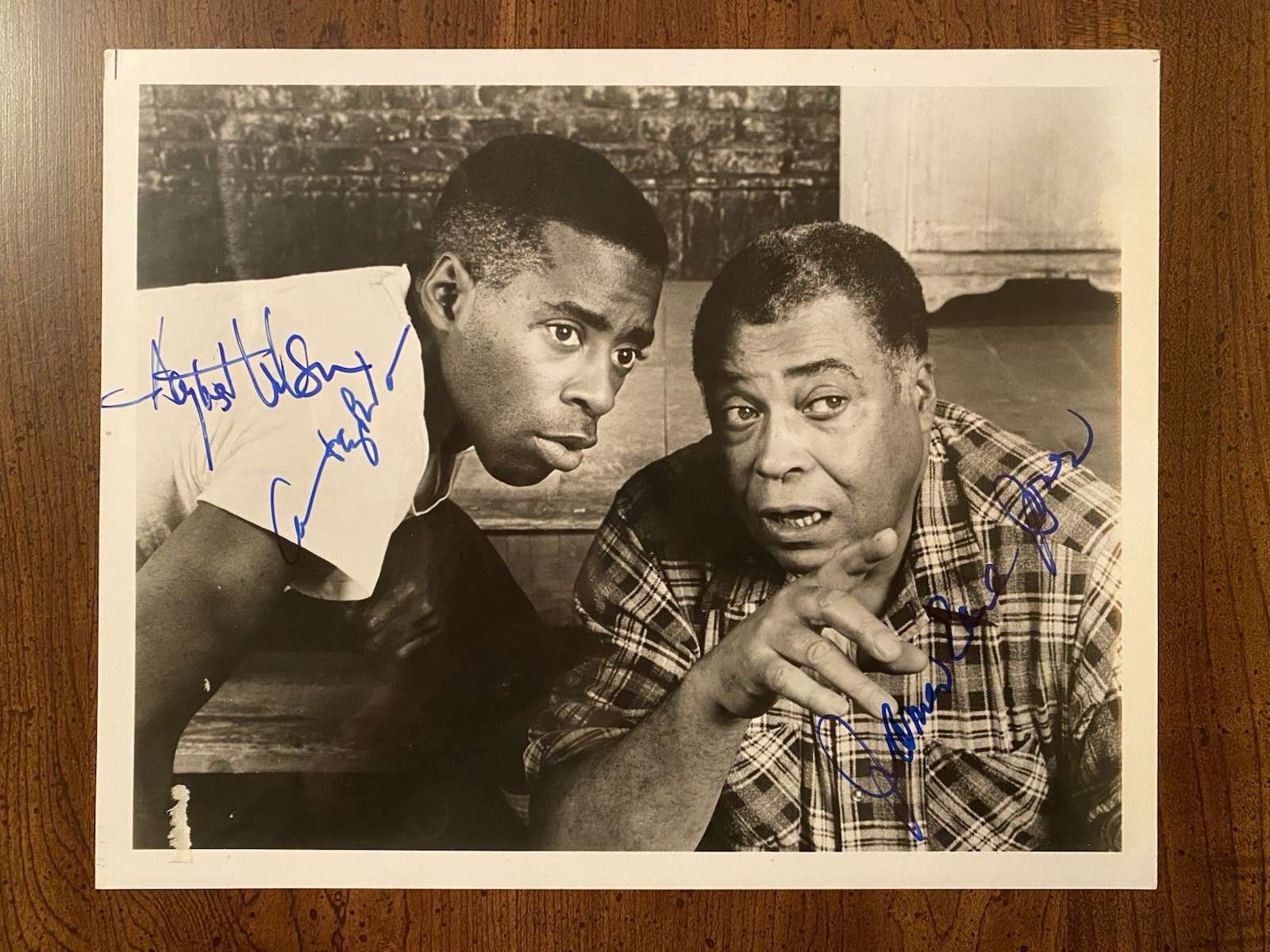 James Earl Jones Courtney B Vance August Wilson Signed Autographed Photo w/ COA