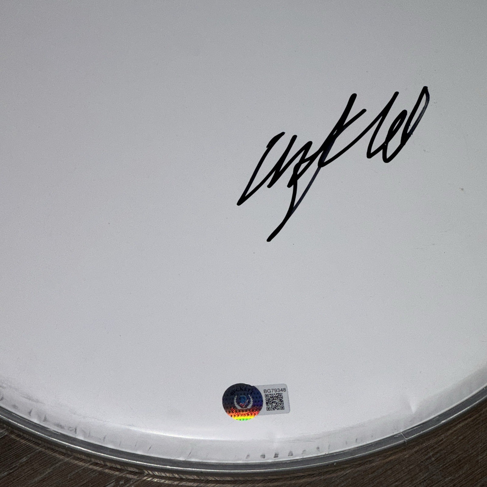 Will Ferrell Signed Autograph 14″ Drumhead Step Brothers SNL Barbie Beckett COA