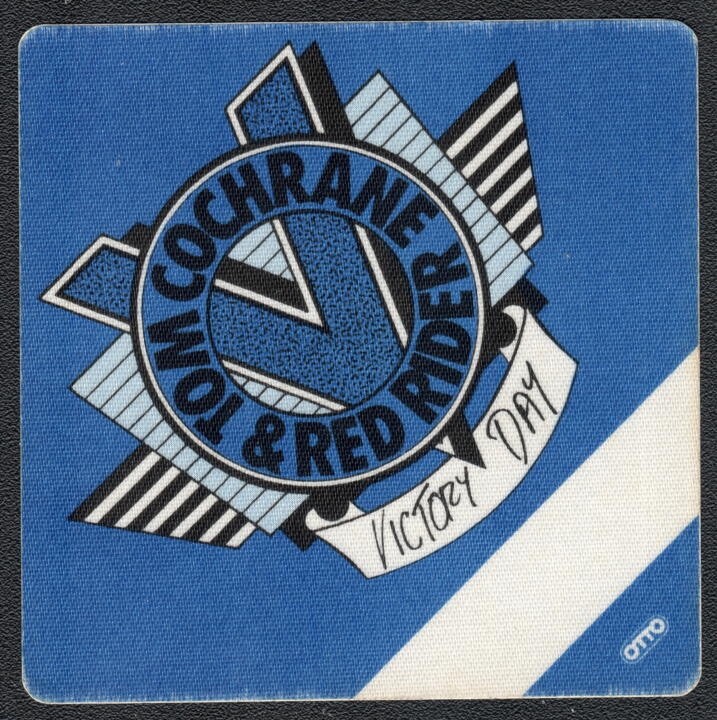 1988 Tom Cochrane Backstage Pass – Guaranteed 100% Old & Original