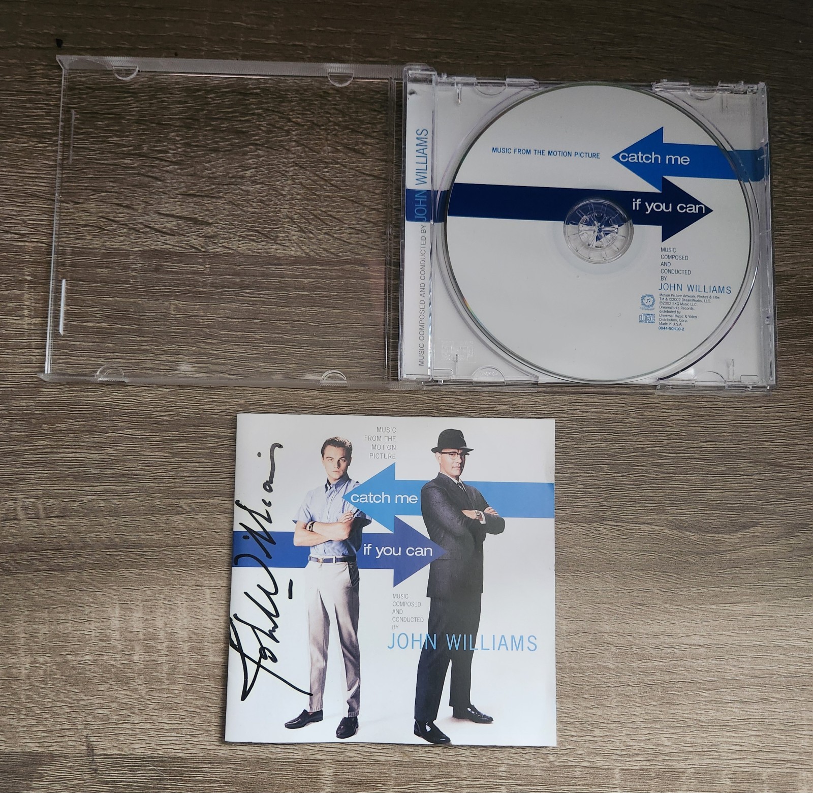 John Williams 🔥RARE🔥 Signed Autograph “Catch Me If You Can” CD Soundtrack 2002
