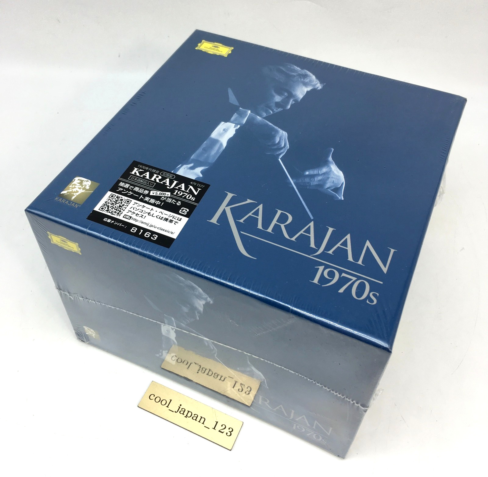 Karajan 1970s The Complete DG Recordings 82CD Box Set Deutsche Grammophon Sealed