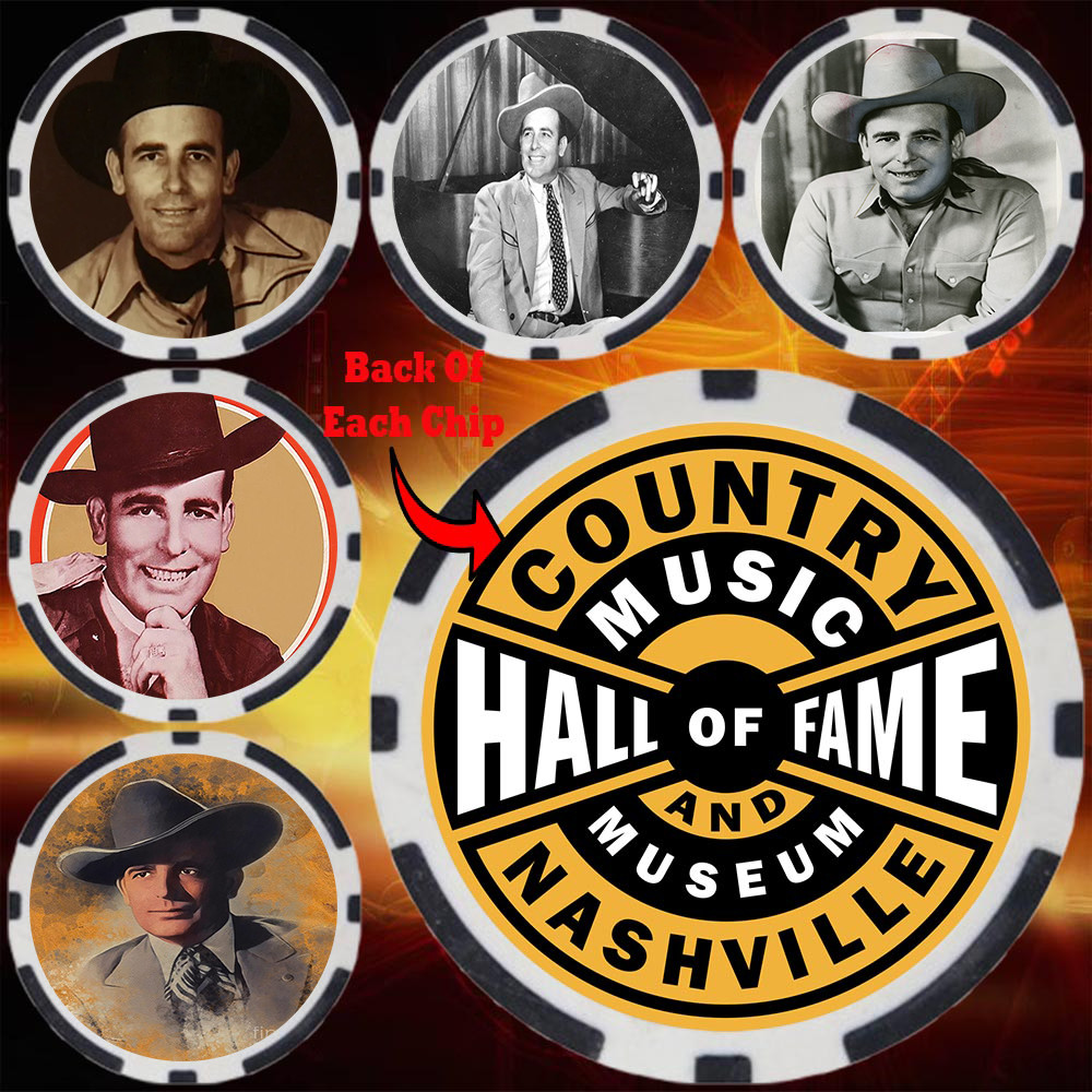 BOB WILLS – COUNTRY MUSIC HALL OF FAMER – COLLECTABLE COIN SET (5)
