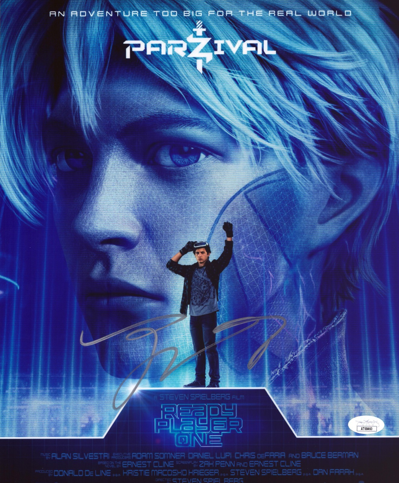 TYE SHERIDAN Hand-Signed “Ready Player One ~ Parzival” 11×14 Photo (JSA COA)