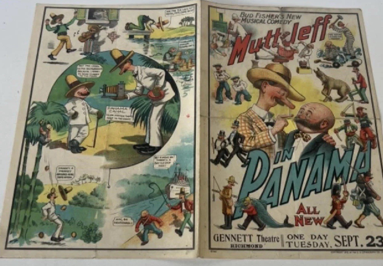 1913 Gennett Theater Richmond IN Advertisement Great Condition Collectible Paper