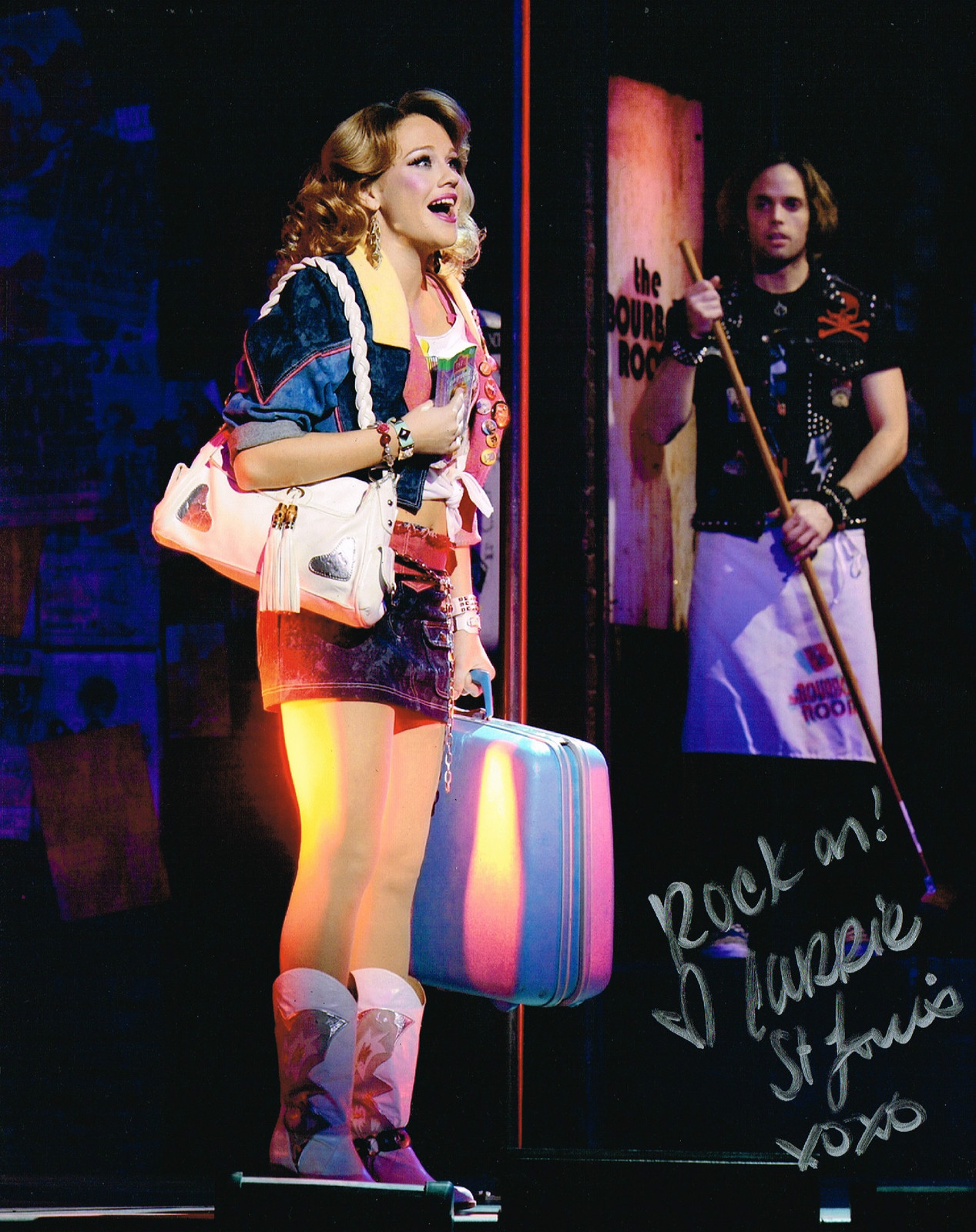 Carrie St. James Rock of Ages SIGNED 8×10 Photo COA