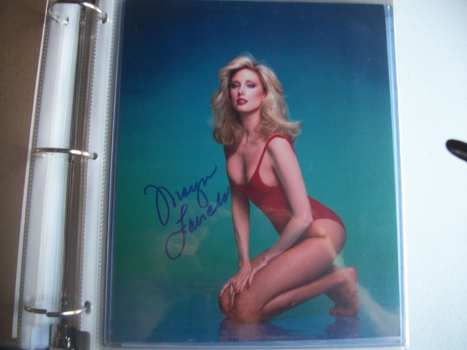 MORGAN FAIRCHILD-AUTOGRAPHED 8X10 PICTURE–ACTRESS-TV AND MOVIES.