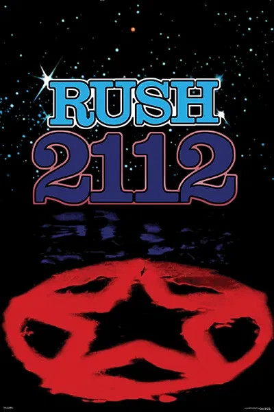 Rush 2112 Poster Rock Canada Fantasy Clockwork Angels Progressive 24×36 inches!!