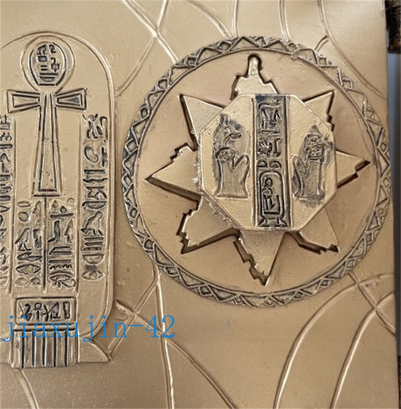 Book of The Dead The Mummy Magic book Box Prop with Key Resin Crafts Ornaments
