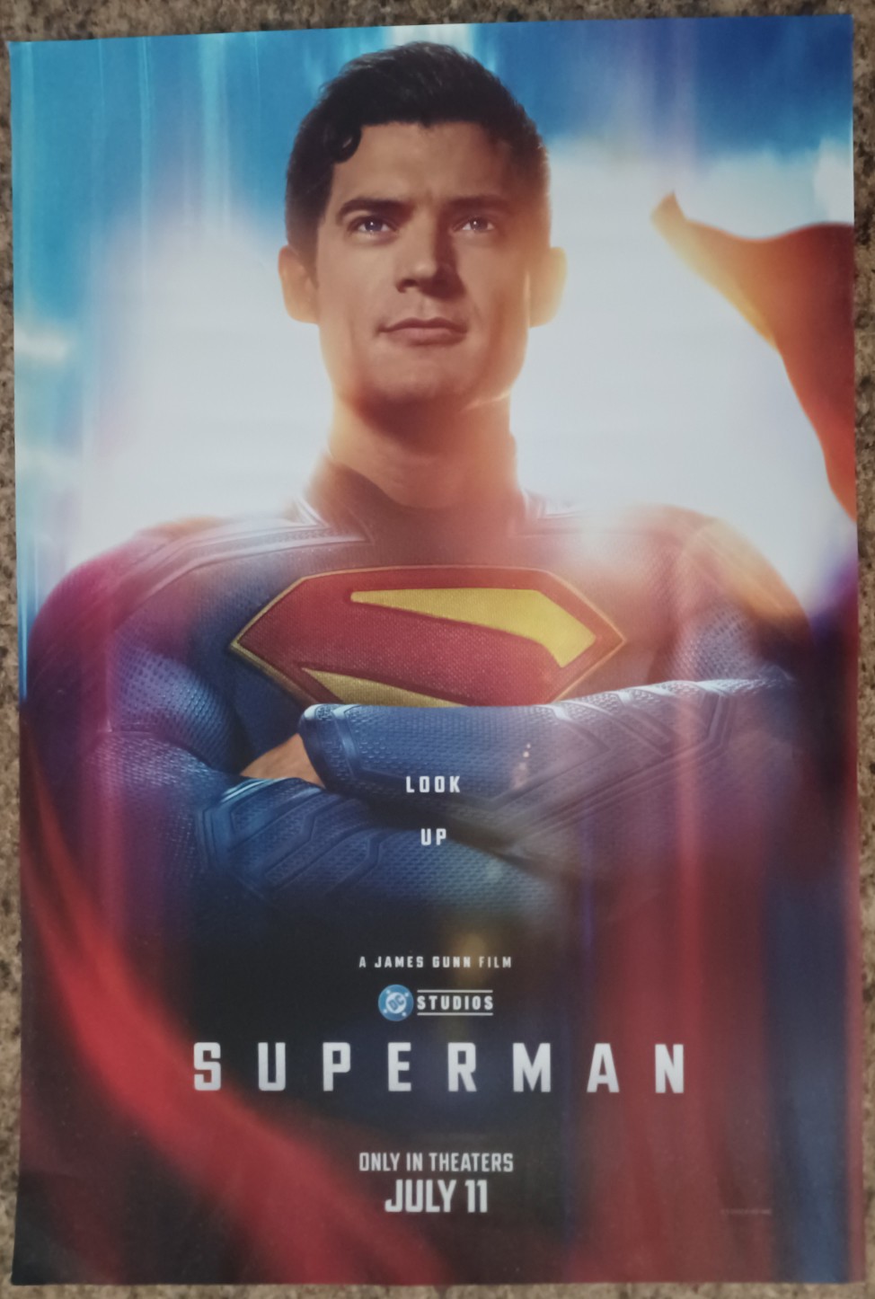 SUPERMAN 2025 MINI MOVIE POSTER 11.5×17