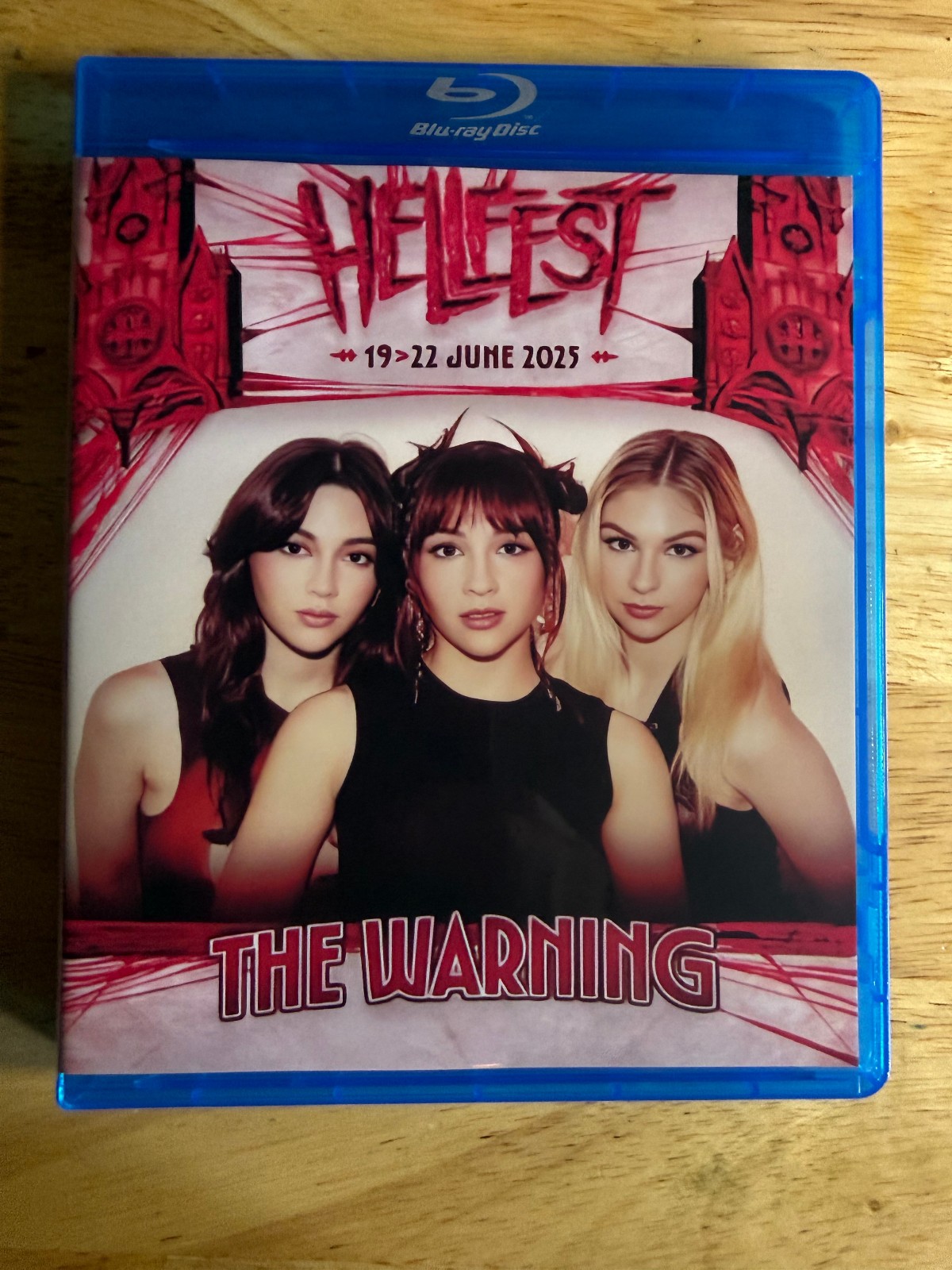 The Warning – Live at Hellfest 2025 Blu-ray Paulina Daniela Villarreal