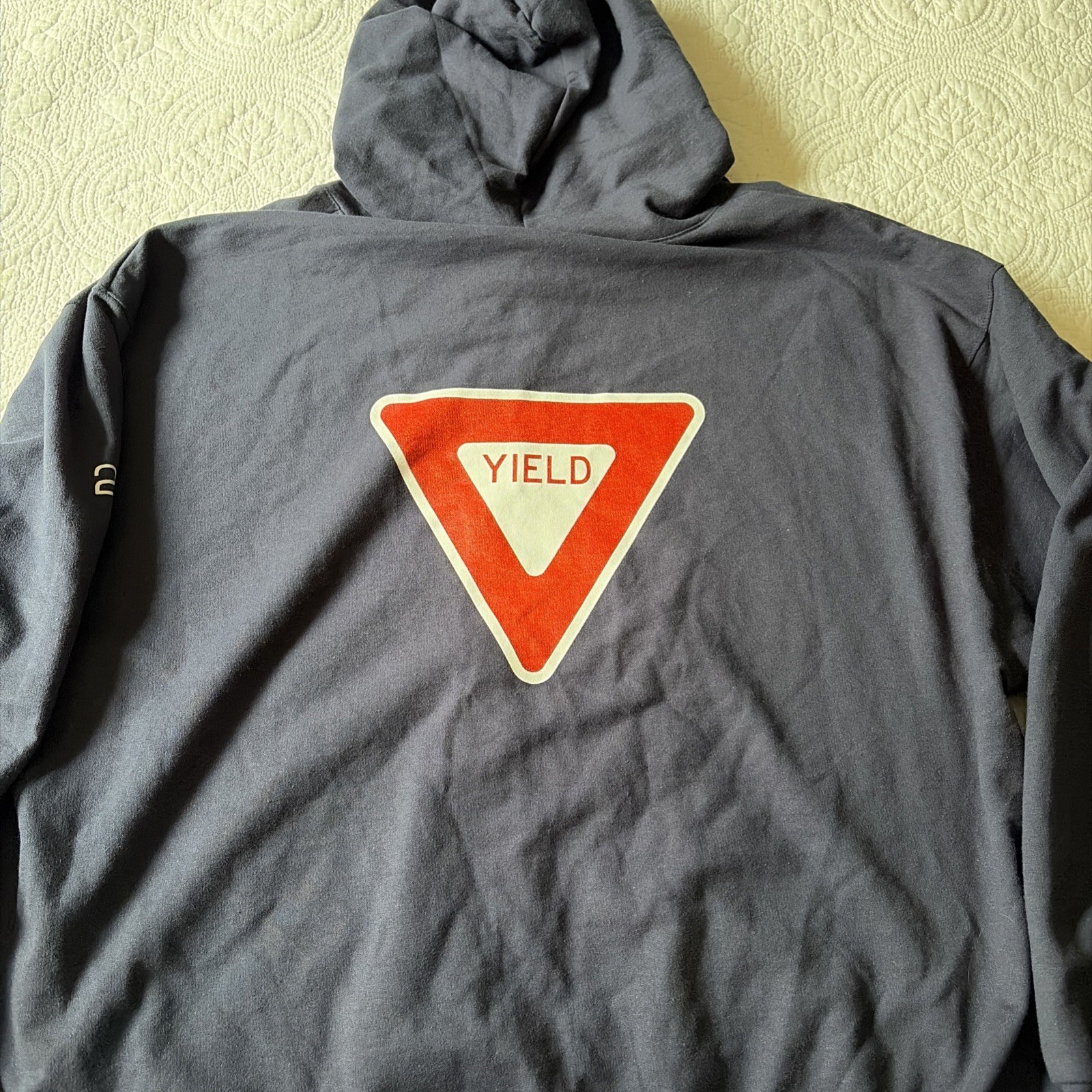 Pearl Jam “Yield 25” Anniversary Full-Zip Hoodie Navy– Men’s 3XL XXXL