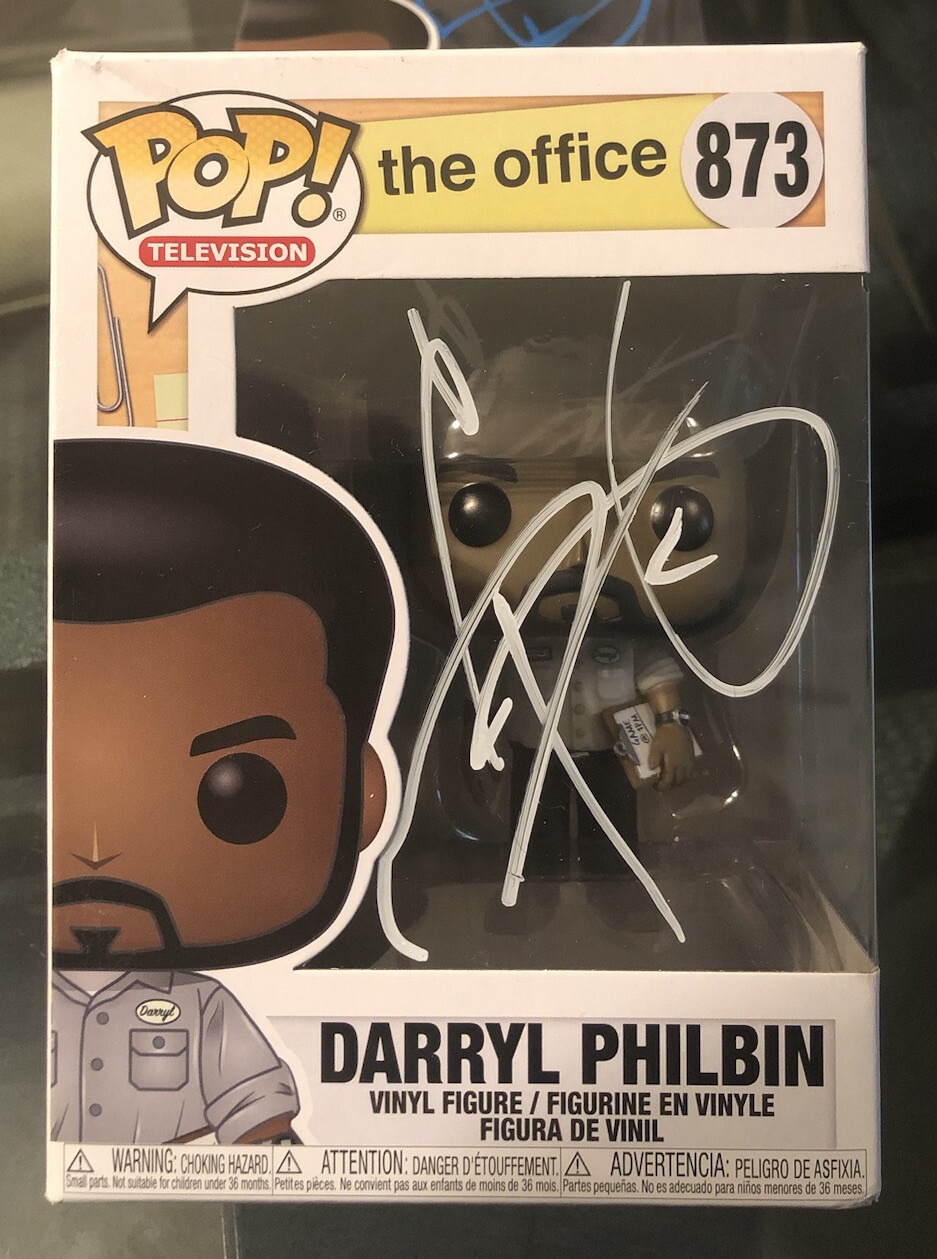 Craig Robinson Signed W/proof Darryl Philbin Funko Pop 873 The Office Autograph