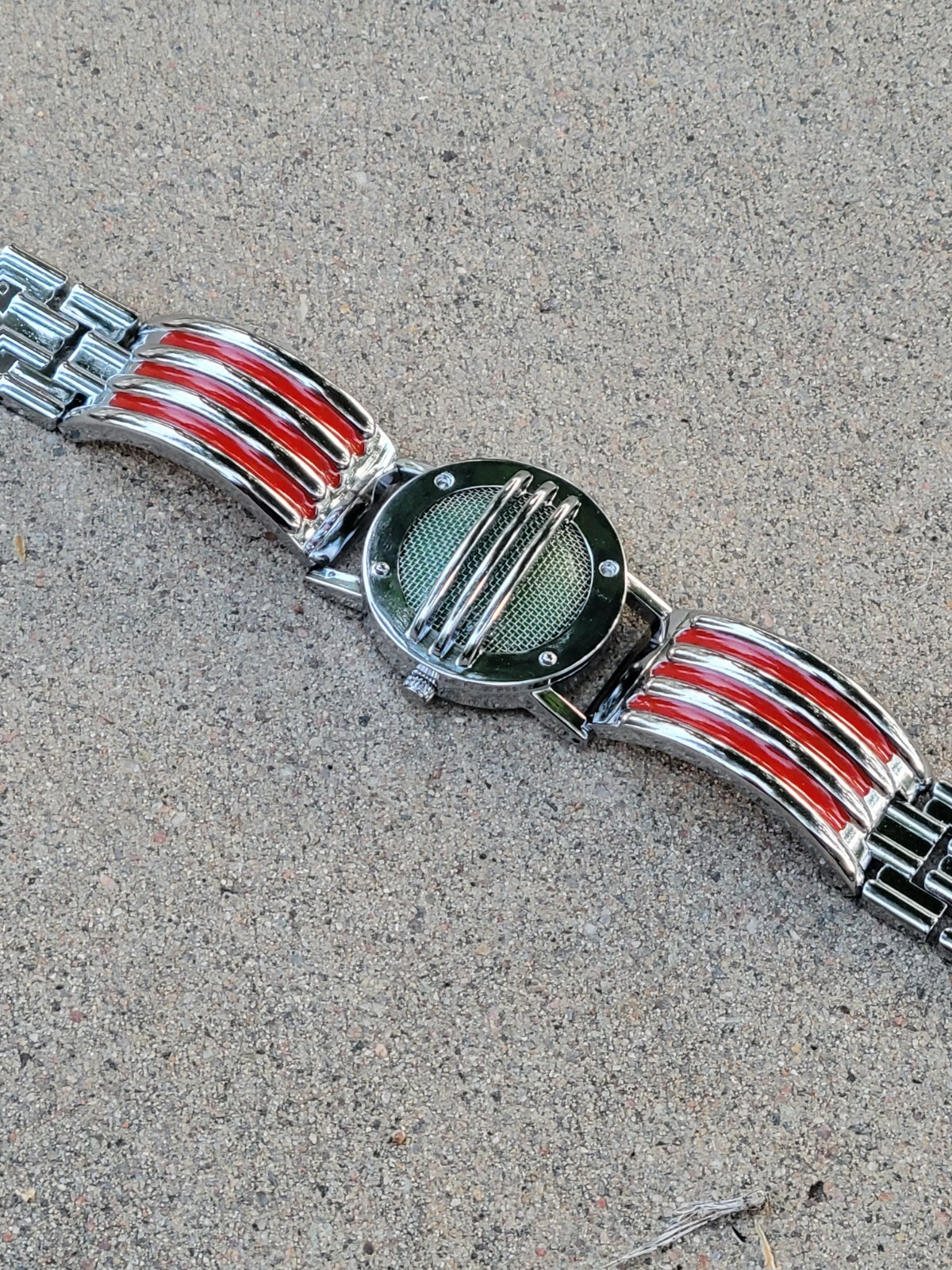 Red Communicator Power Bracelet Prop for Ranger Cosplay