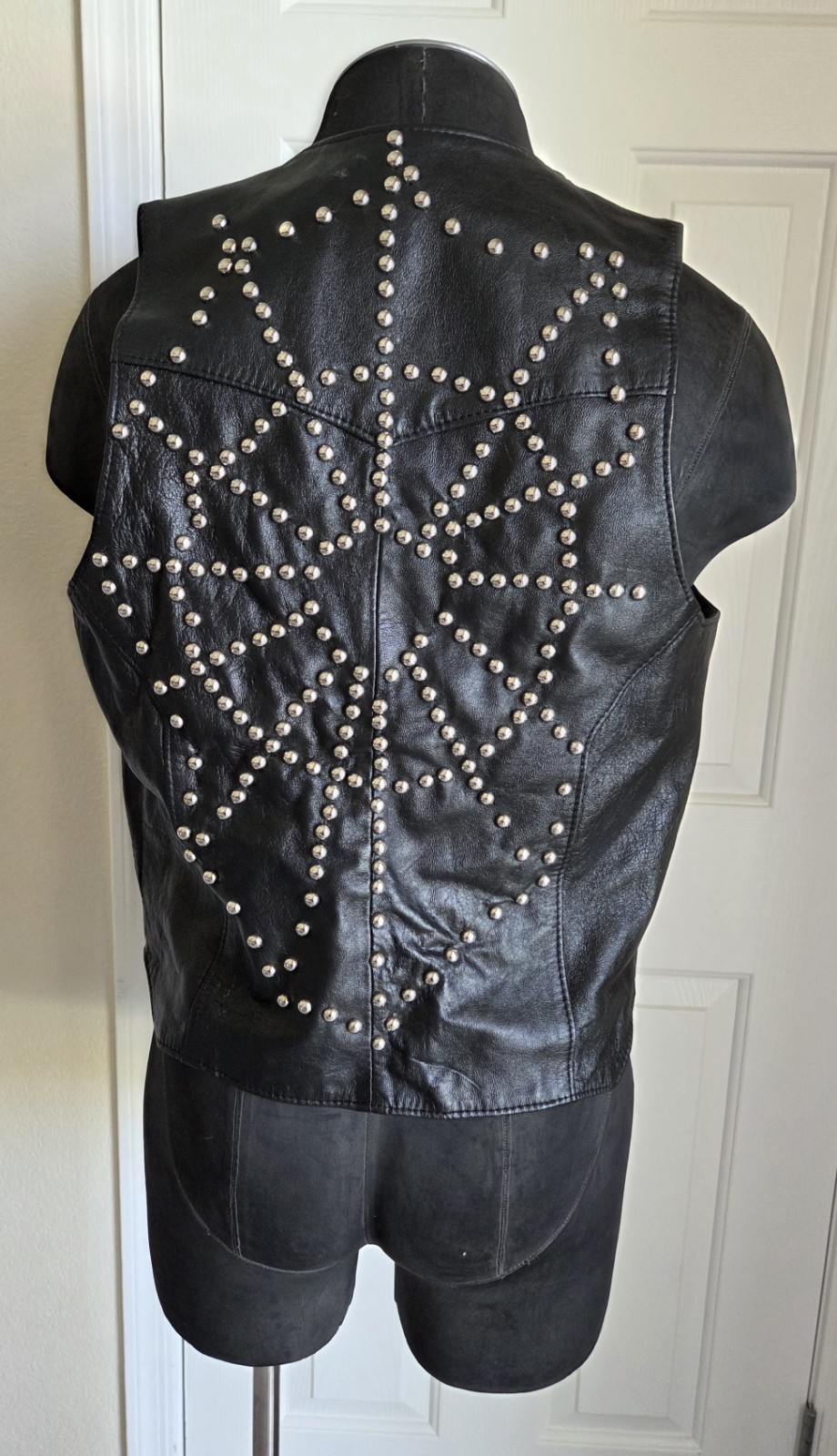 2023 “Spinning Gold” Movie KISS Michael Rubin Alex Frehley Leather Vest