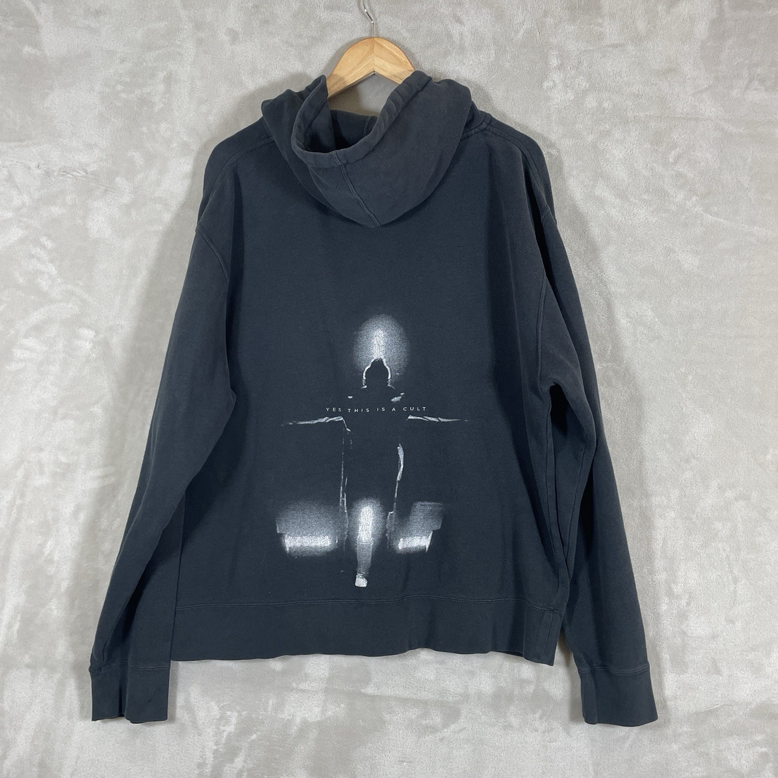Yes This Is A Cult 30 Seconds To Mars Band Hoodie 2XL (fits XL) Jared Leto RARE