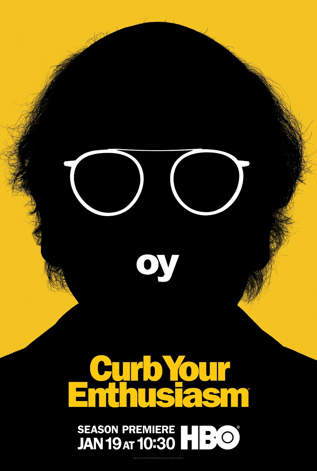 Curb Your Enthusiasm poster print (c) : 11 x 17 inches