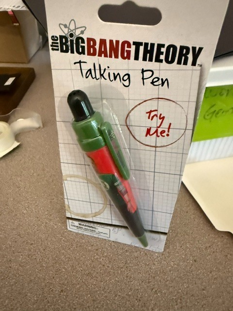 The Big Bang Theory Talking Pen