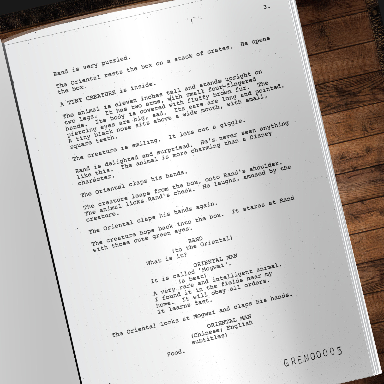 Gremlins Script 15 Signed Autograph Reprint 114 Pages | Memorabilia Collectors
