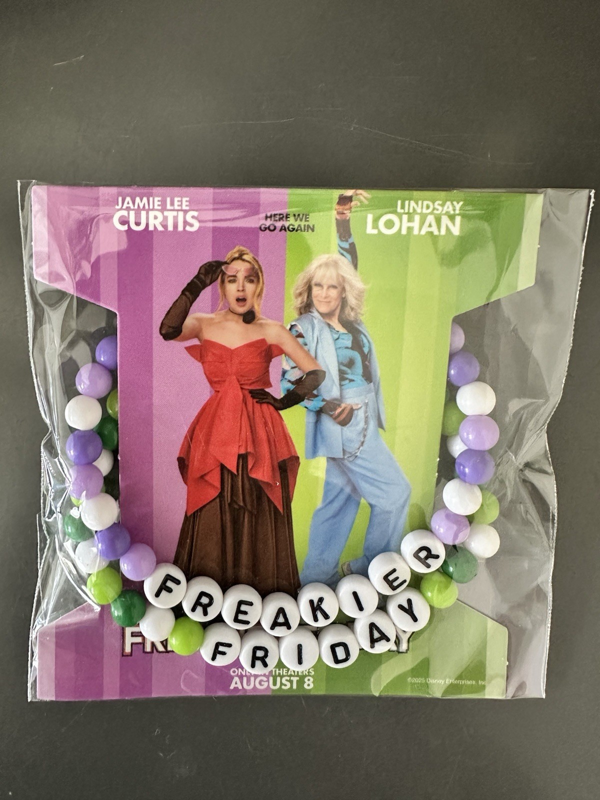 Freaky Friday Bracelet Matching Movie Theater Premiere Promo NEW SEALED