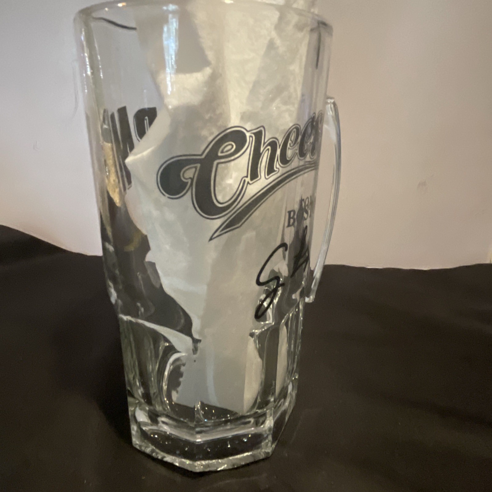 🤩 GEORGE WENDT “NORM” signed CHEERS MUG W/COA As Pictured Very Cool 😍