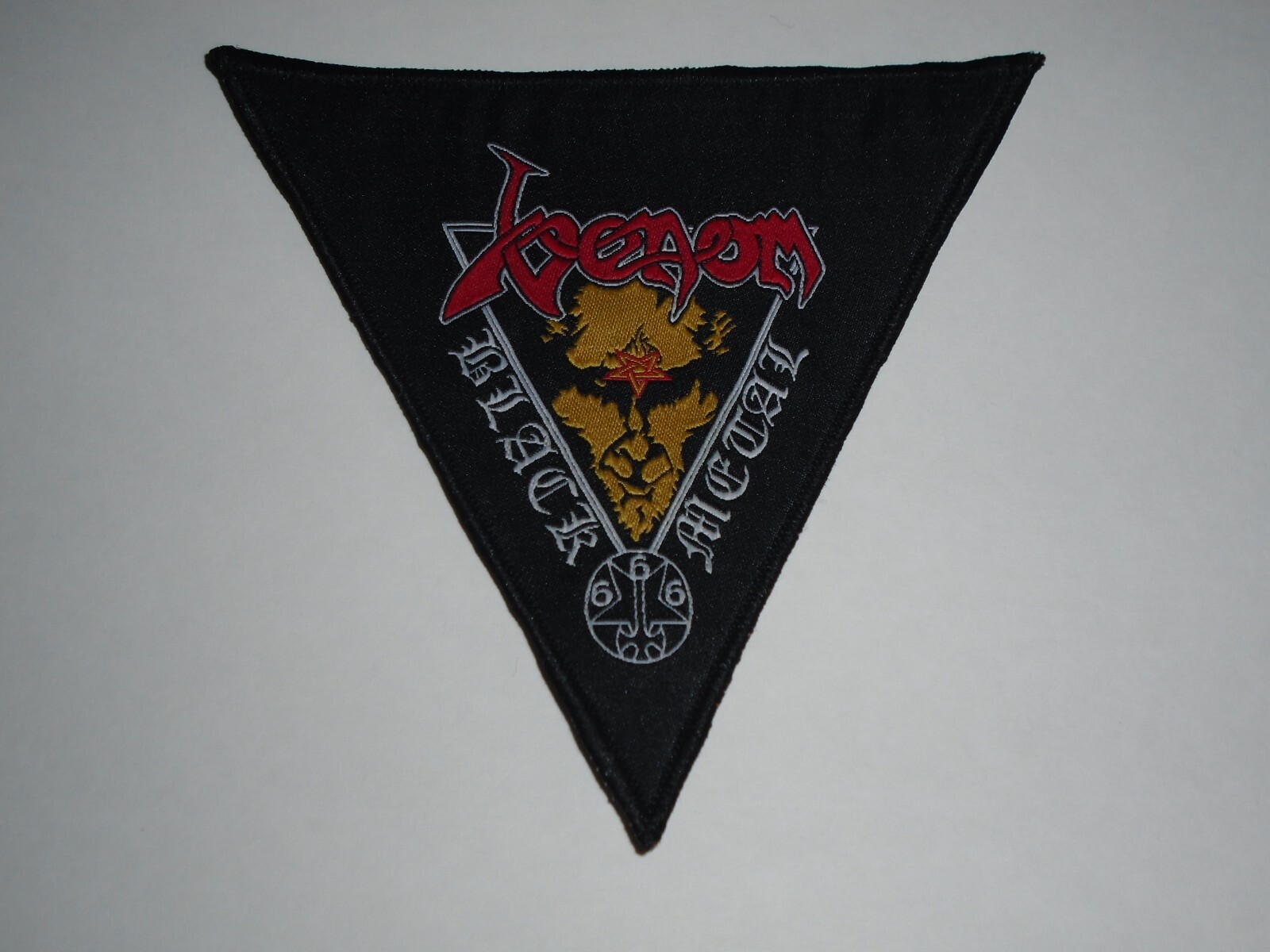 VENOM BLACK METAL WOVEN PATCH