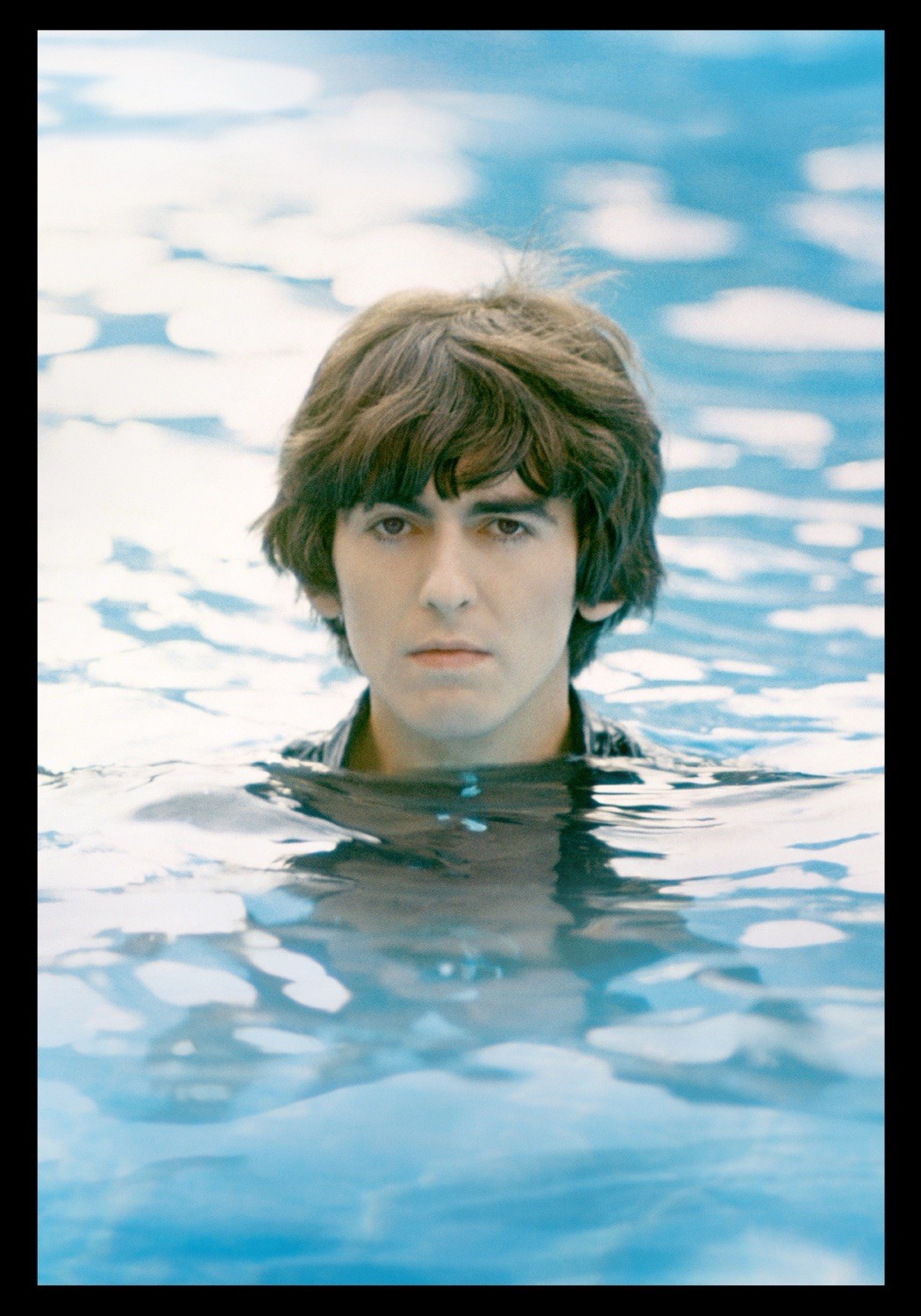 George Harrison Beatles signed autograph Card 3×5”