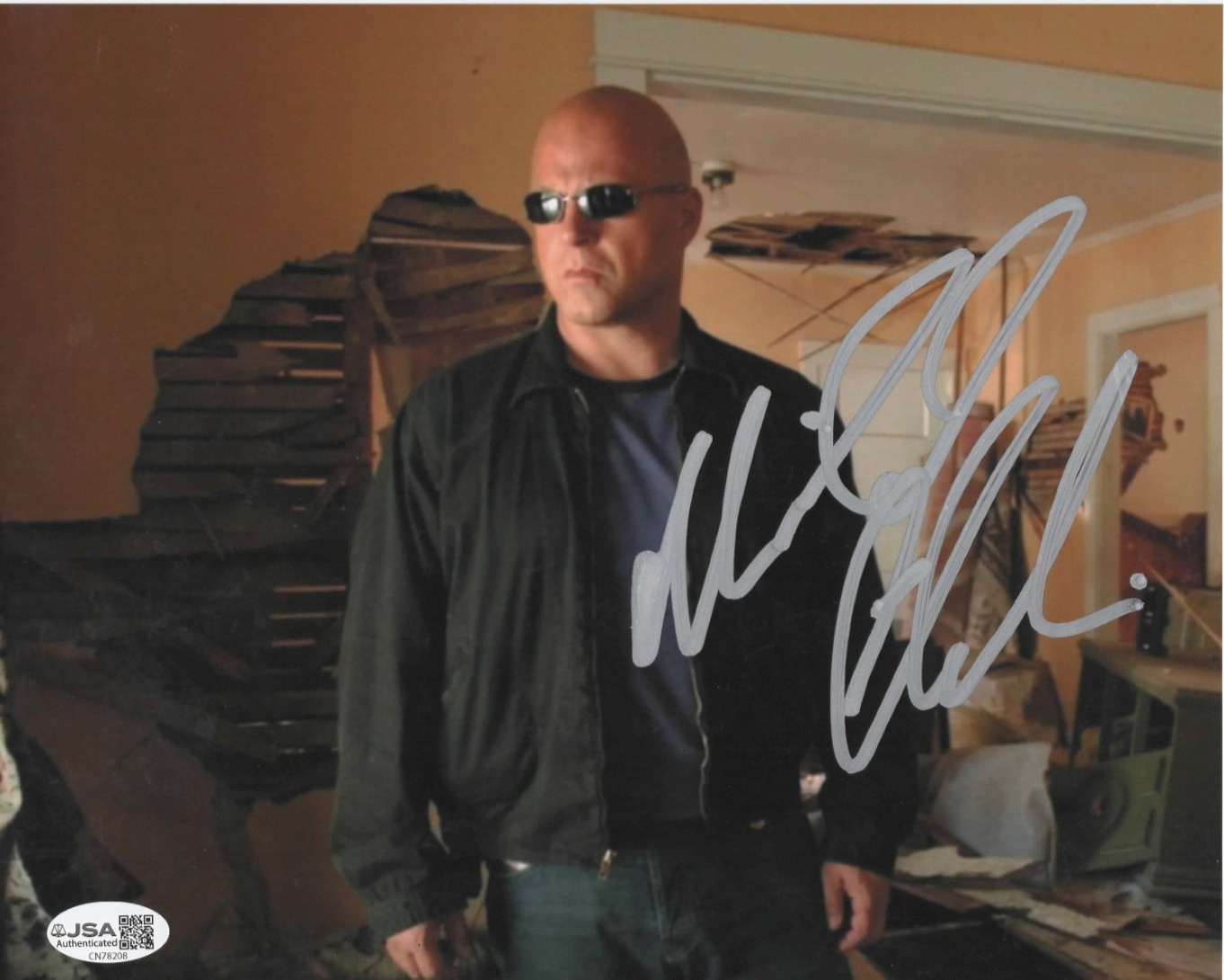 Michael Chiklis Signed 8×10 Photo w/ JSA COA #CN78208 The Shield