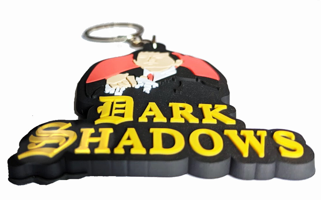 Dark Shadows Barnabas Collins 3D Rubber Keychain Keyring