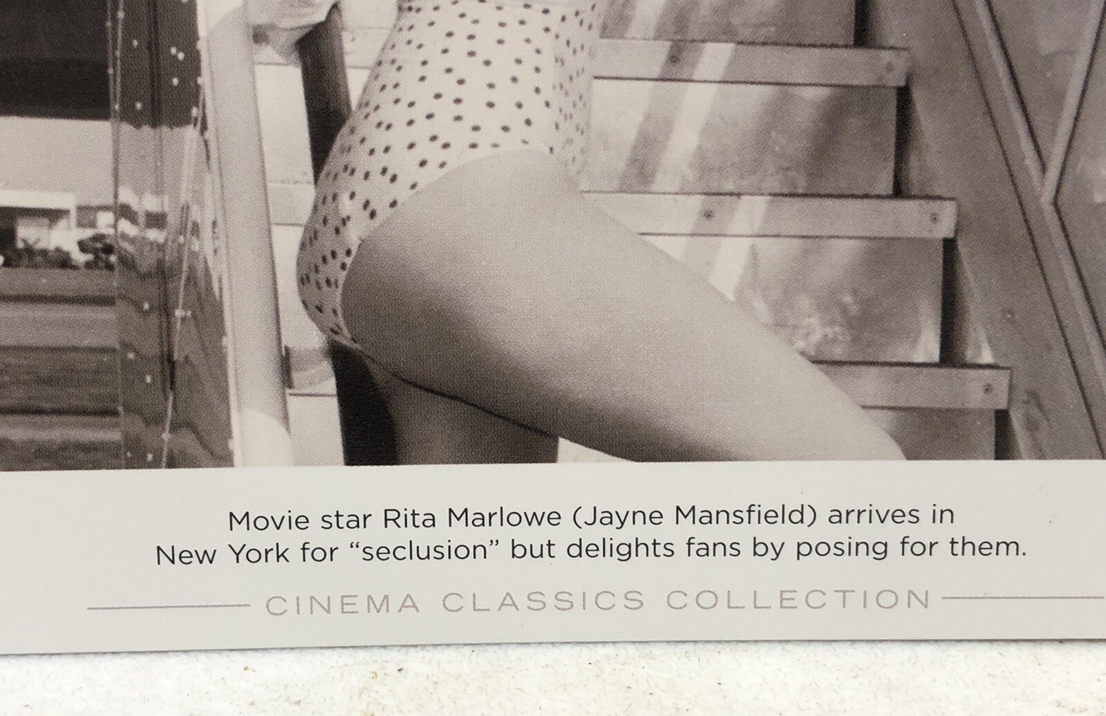 Cinema Classic Collec. JAYNE MANFIELD Lobby Card Will Success Spoil Rock Hunter