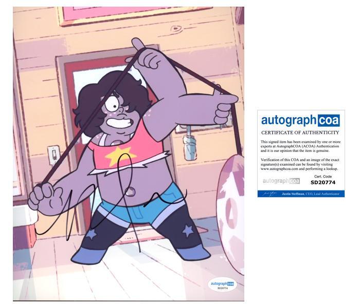 Natasha Lyonne “Steven Universe” AUTOGRAPH Signed ‘Smoky Quartz’ 8×10 Photo ACOA