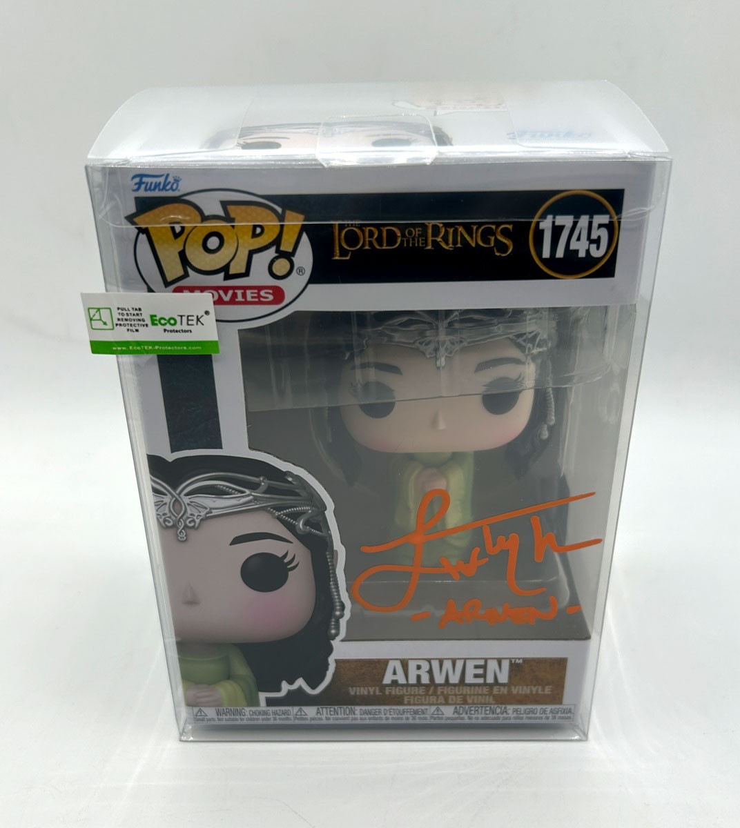 LIV TYLER SIGNED Arwen Funko POP! #1745 The Lord of The Rings – COA & PICTURE