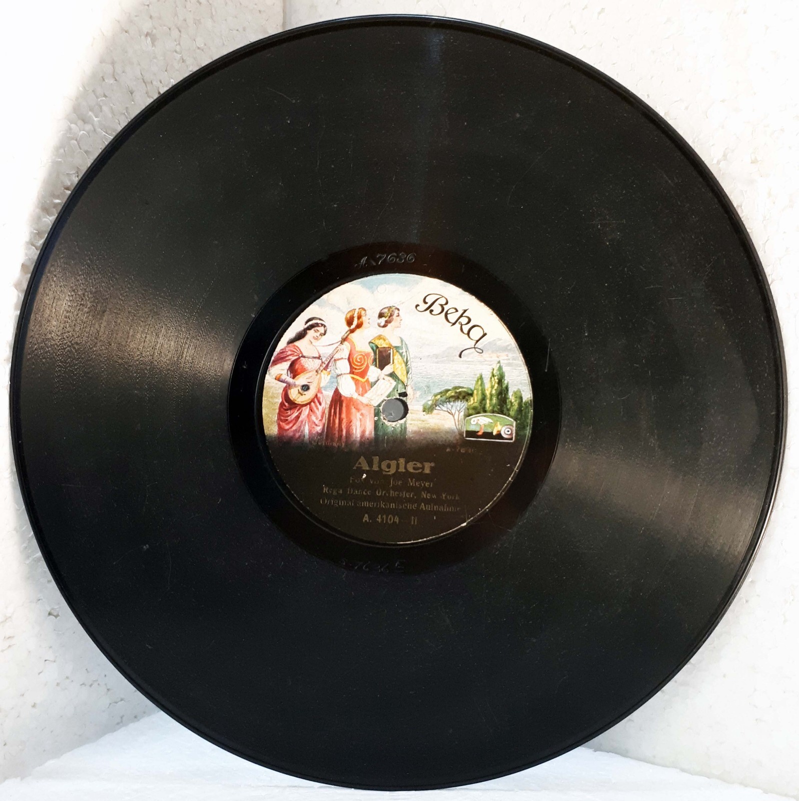 REGA DANCE ORCH NEW YORK Beka A-4104 Algiers – Nightingale JAZZ 78 RPM 1920