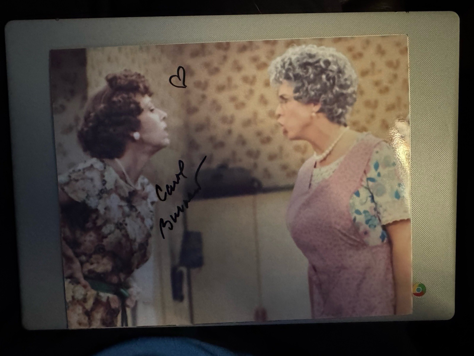 Carol Burnett signed 8×10 photo Mama’s Family Saul autographed