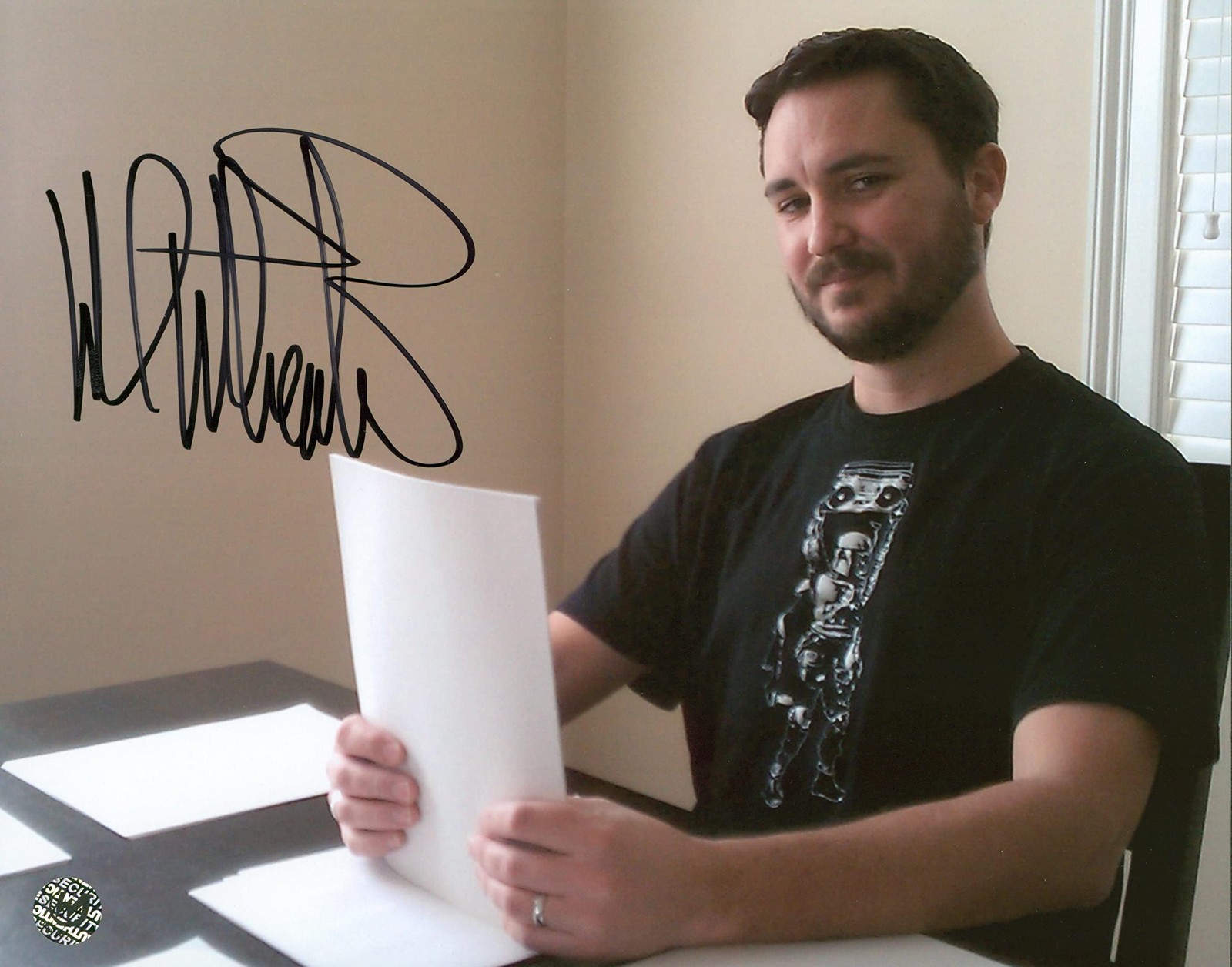 Wil Wheaton Eureka Authentic Signed 8×10 Photo Wizard World 2