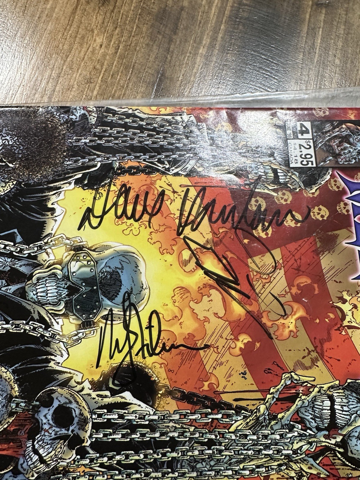 Megadeth Cryptic Writings Comic Book Full Band Signed Autographed Dave Mustaine